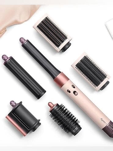 dyson ceramic pop: Мультистайлер Dyson, Керамическое, 210 °С и более, Для выпрямления — 3