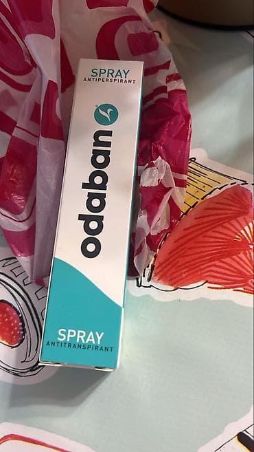 Спрей от пота и запаха ODABAN Человек, страдающий гипергидрозом — 1
