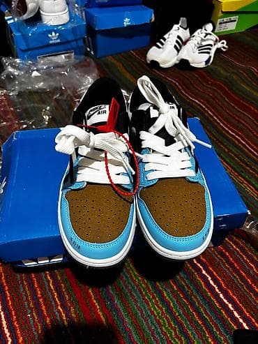 cactus jack: Мужские кроссовки, 37, Nike, Новый, цвет - Голубой — 5