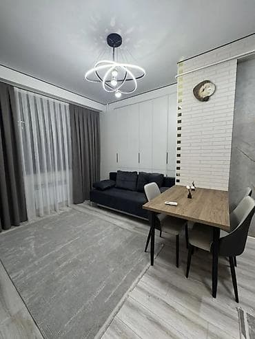 43: 2 комнаты, 43 м², Тунгуч мкр Элитка, 9 этаж, Дизайнерский ремонт — 8