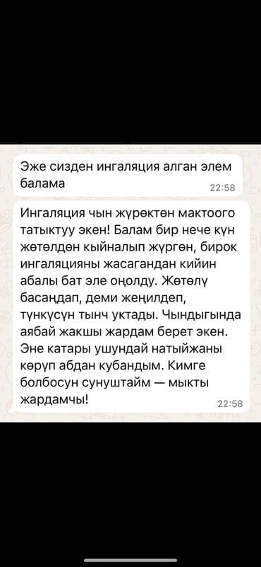 цена ингалятора от кашля бишкек: Мини компрессорный небулайзер (ингалятор) для домашней ингаляционной — 9