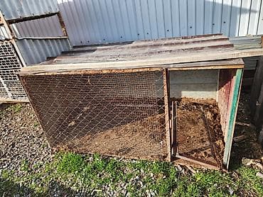 тоок сатып алам: Продам кролятники на первых фото за 4000 на следующих за 1000 — 6