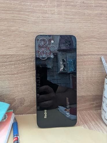 ми 13: Redmi, Redmi 12, Б/у, 256 ГБ, цвет - Черный, 2 SIM — 4