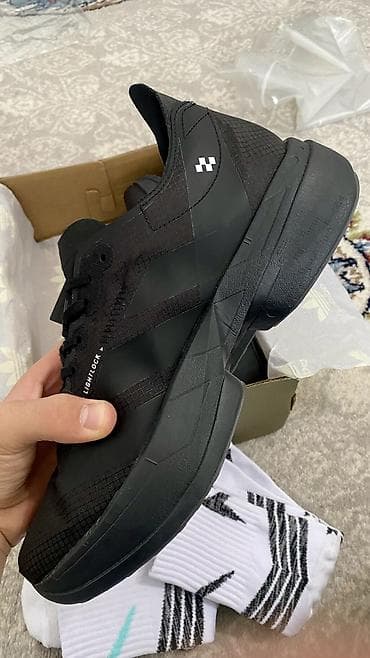 бир: Эркектердин кроссовкасы, 42, Adidas, Жаңы, түсү - Кара, Өзү алып кетүү — 6