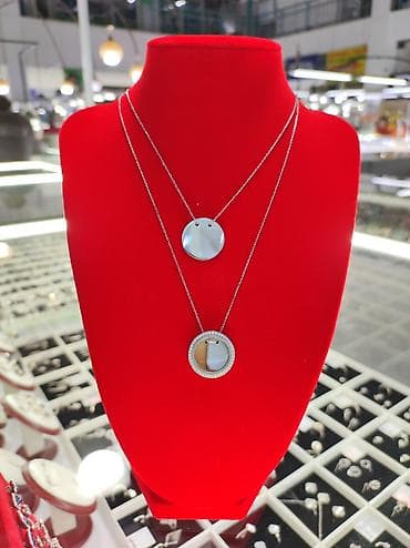 Серебряные колье: Серебряные колье, Проба 925, Женские, Новый, Без вставки — 2