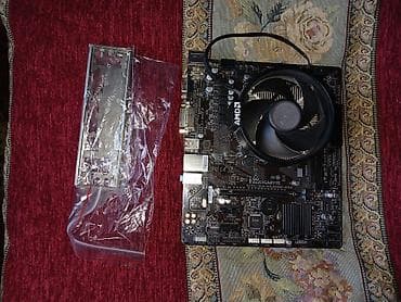 raspberry pi 4: Материнская плата для ПК, Б/у, Gigabyte, AM4, Micro-ATX — 1