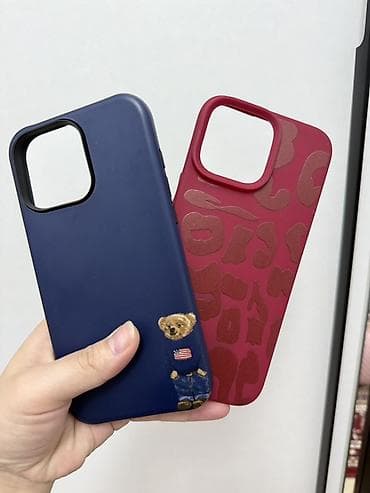 билли айлиш: Два чехла на 16 pro max 1 тёмно-синий, матовая поверхность — 1