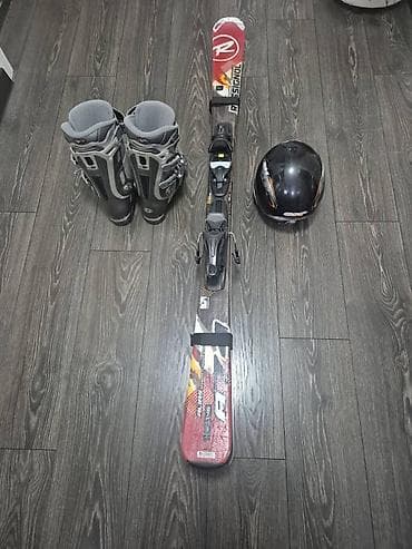 Кышкы спорт: Продаются лыжи Rossignol Ростовка 146 в идеальном состоянии ботинки — 1
