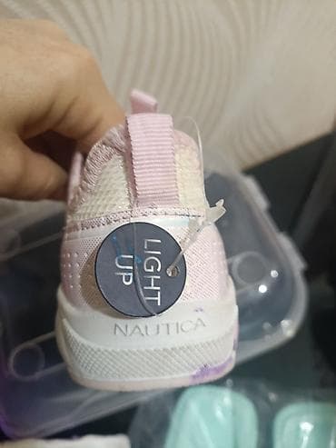 Детская обувь: Кроссовки детские Nautica Light Up - Модель: slip-on без шнурков — 4
