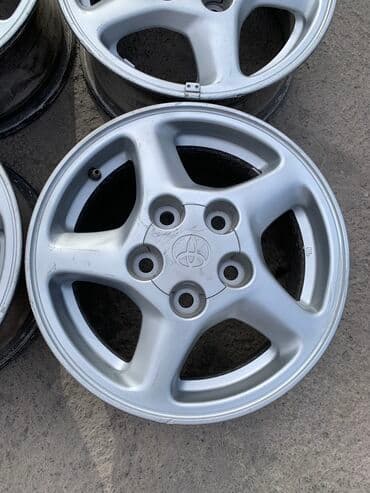 продаю титан диск на ниву: Литые Диски R 14 Toyota, Комплект, отверстий - 5, Б/у — 4