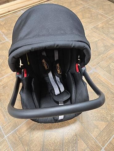 toy boy: Коляска, Другой бренд, цвет - Черный, Б/у — 5