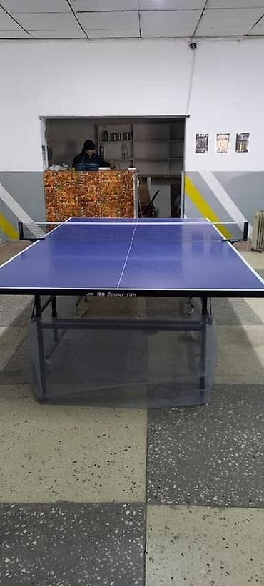 фикс modric: Профессиональный теннисный стол Double Fish 4 шт - Размер игрового — 1