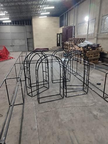 навес сварка: Изготовления каркасов Материал: Металл — 9