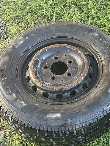 225 70 15 шины: Колесо в сборе: стальное штампованное диск + шина. Характеристики — 1