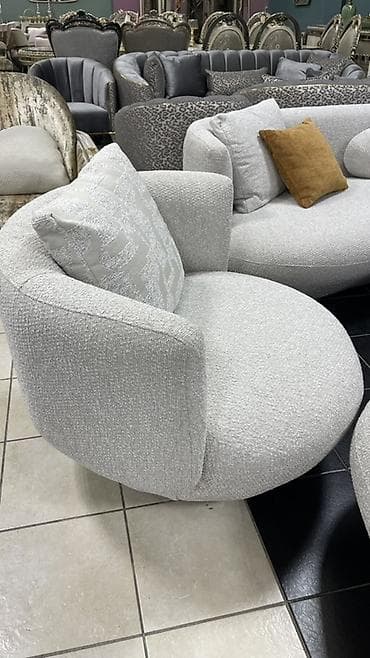 Эмерек гарнитурлары: Ашкана үчүн жумшак бурчек, түсү - Боз — 6