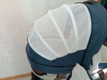 прогулочные коляски cam: Коляска, цвет - Голубой, Б/у — 16