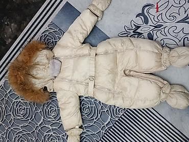 second hand: Детский пуховик на девочку 6-12 месяцев.Очень тёплый с съёмными — 1