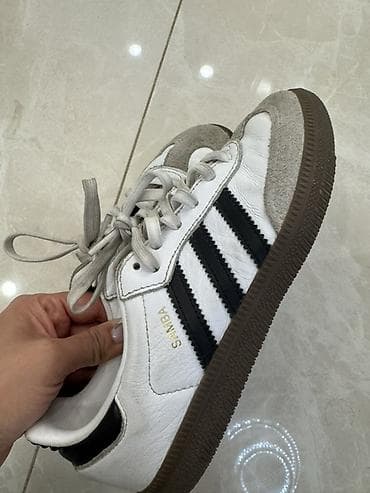 adidas sambo: Продаю самба кроссовки 32 размер, надо постирать, почти новые Лёгкие — 2