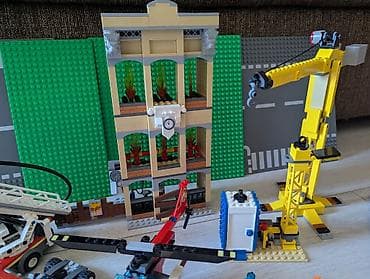 Игрушки: Лего 60216 — собран на 95%, все фигурки на месте. Инструкции в хорошем — 5