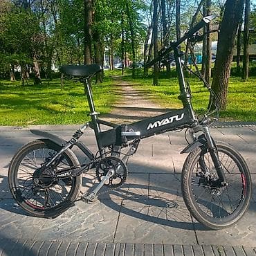 fixed gear: Электровелосипед, Б/у — 1