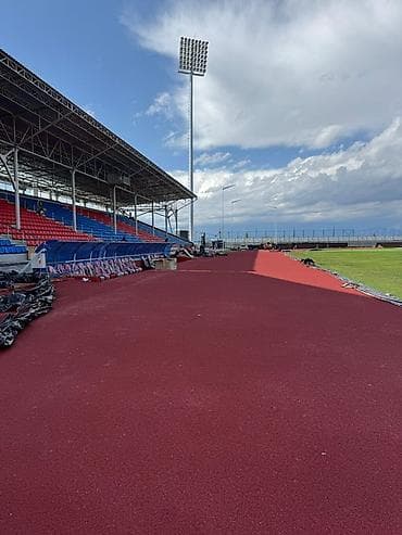 solutions upper: Покрытие для легкоатлетических дорожек (резиновое, литое) - Тип — 1