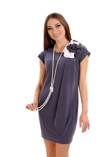 брендовые вещи оригинал: Вечернее платье, А-силуэт, Полиэстер, Все размеры — 1