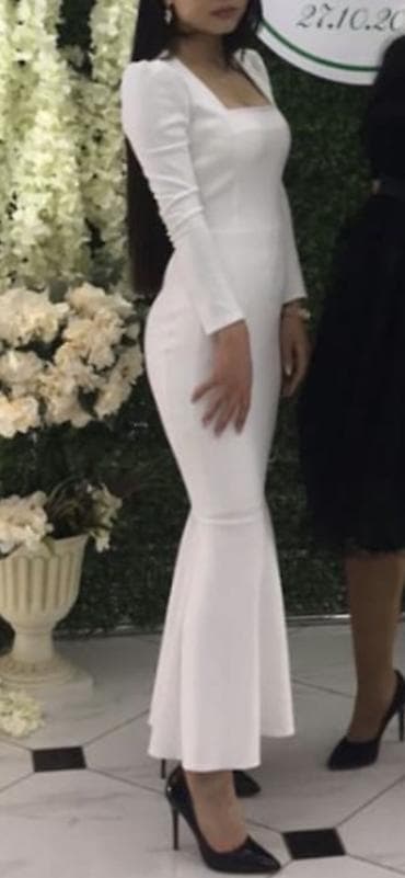 свитер next: Вечернее платье, Русалка, Длинная модель, С рукавами, S — 3