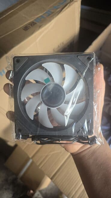 вентилятор кулер: Система охлаждения, Вентилятор, Для корпуса и блока питания, Для ПК — 5