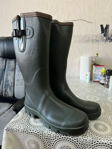 купить прикормочный кораблик бу: Размер 46 на 45 под.Высокие резиновые сапоги для рыбалки/охоты - — 3