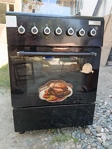 Газовая печь, Новый, Настольная, цвет - Черный, Полная оплата at lalafo.kg Газовая печь, Новый, Настольная, цвет - Черный, Полная оплата