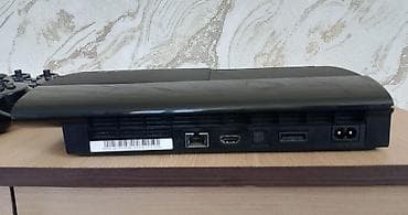 Игровая консоль Sony PlayStation 3 Super Slim (чёрная), комплект для