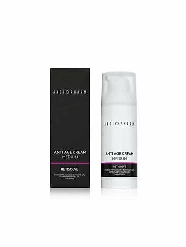 Продаю ANGIOPHARM Anti Age Cream Medium RETISOLVE Покупала 2 банки