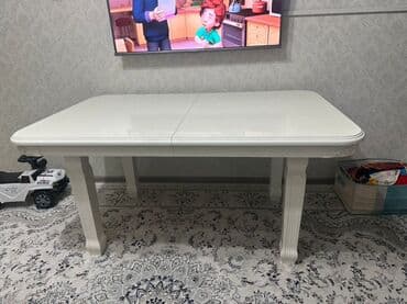 стол книжка раздвижной: Стол трансформер Для кухни, Раскладной стол, цвет - Белый — 2