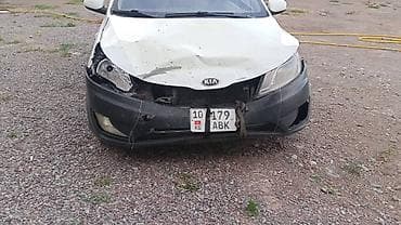 black ice: Kia Rio: 2014 г., Бензин, Седан — 1