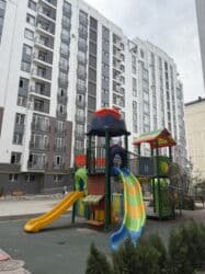 квартира в районе кызыл аскер: 1 комната, 47 м², Элитка, 8 этаж, ПСО (под самоотделку) — 1