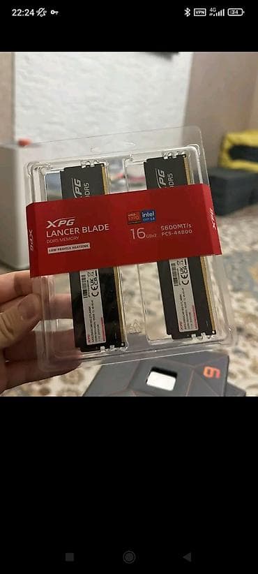 оперативная память: Оперативная память (RAM) для ПК, Б/у, XPG, 32 ГБ, DDR5 — 1