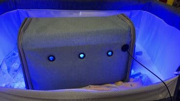 Глюкометрлер: Портативная фототерапевтическая лампа/кювета для новорождённых (синий — 2