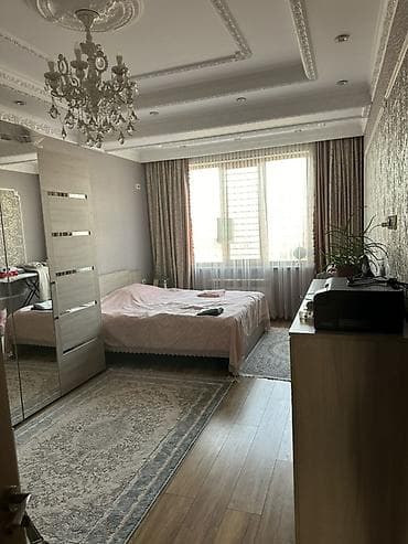 flat osh: 2 комнаты, 85 м², ул. Логвиненко / Боконбаева 8 этаж, Дизайнерский ремонт — 2