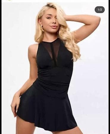 короткая: Купальники Модели: - Платья артикул 86106: ажурная сетка с — 5
