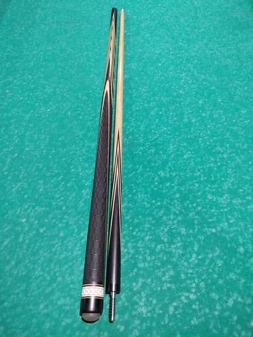 Электр транспорту: Бильярдные кии — комплект из 2 штук - Классические прямые кии для — 1