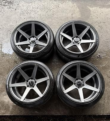 i vtec: Колеса в сборе 225 / 40 / R 18, Лето, Б/у, Комплект, Легковые, Литые, отверстий - 5 — 1