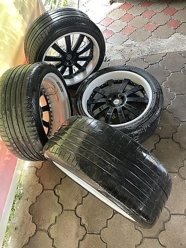 диски на кмри: Колеса в сборе 285 / 40 / R 22, Лето, Б/у — 1