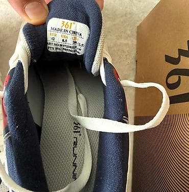 Мужская обувь: Продам новые кроссовки 361 👟Оригинал. Мужские белые кроссовки — 4