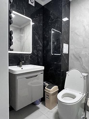 квартиры с котлована: 3 комнаты, 78 м², Восток-5 мкр Элитка, 8 этаж, Евроремонт — 8