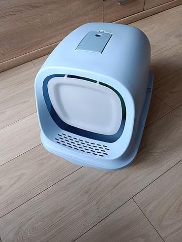 разнос: Новый, закрытый туалет-домик для кошек. - Тип: лоток закрытый — 4