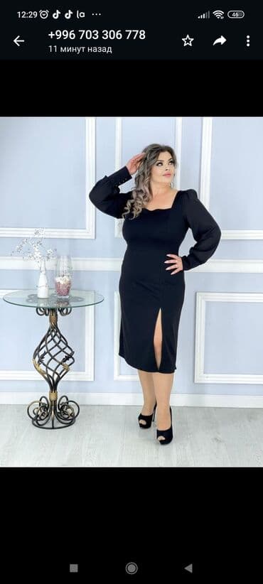 повседневные платья для беременных: Платья. Трикотаж,рукава шифон. Размеры:50/52/54/56/58. ВОЗВРАТА и — 1