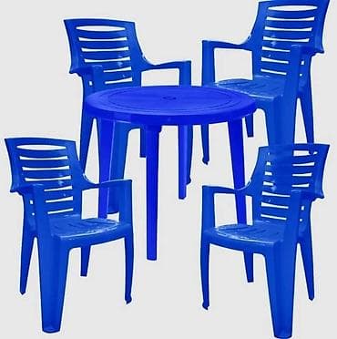 coffee table: Комплект садовой мебели, Пластик — 4