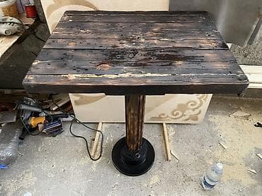 study table: Барный стол, стойка, Дерево — 2