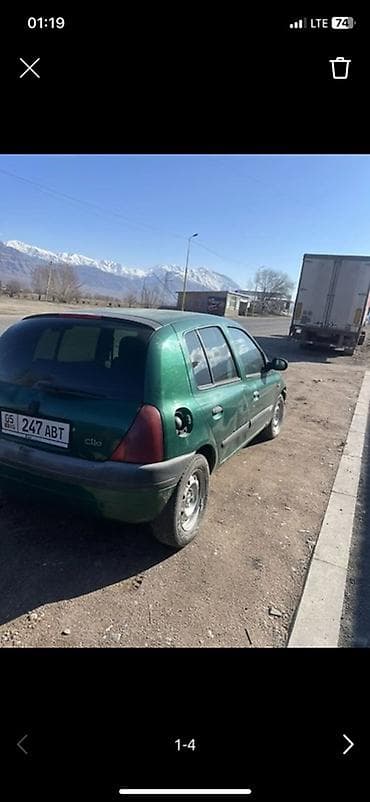 mini cuper: Renault Clio: 2000 г., Хэтчбэк — 4