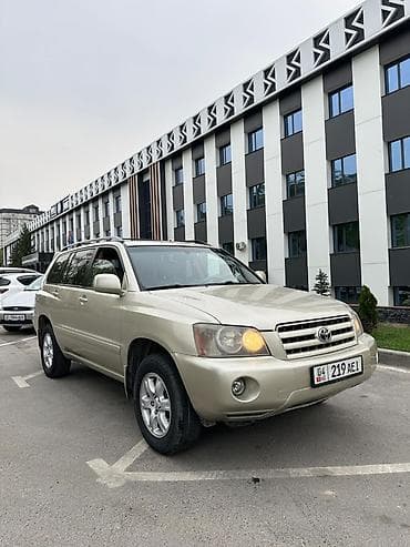 Toyota Highlander: 2003 г., 3 л, Автомат, Бензин, Кроссовер — 1